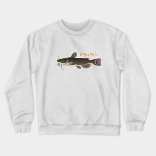 Catfish Fishing Crewneck Sweatshirt